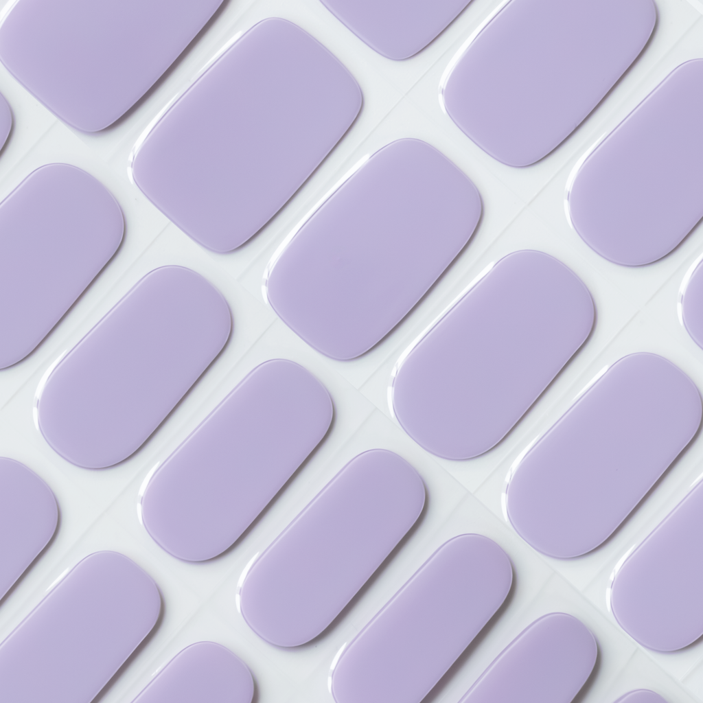 Dreamy Lilac Gel Stickers