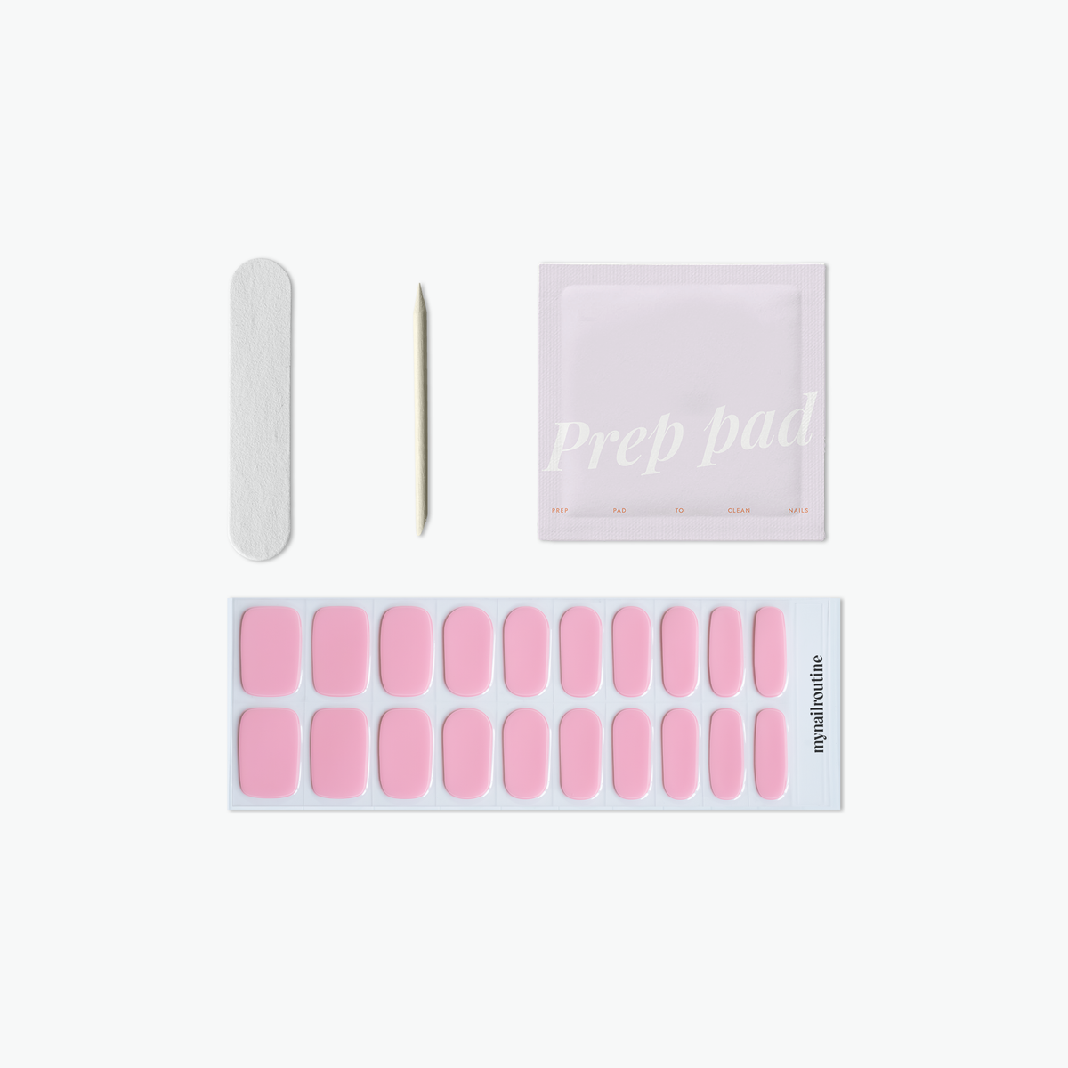 Bubble Pink Gel Stickers