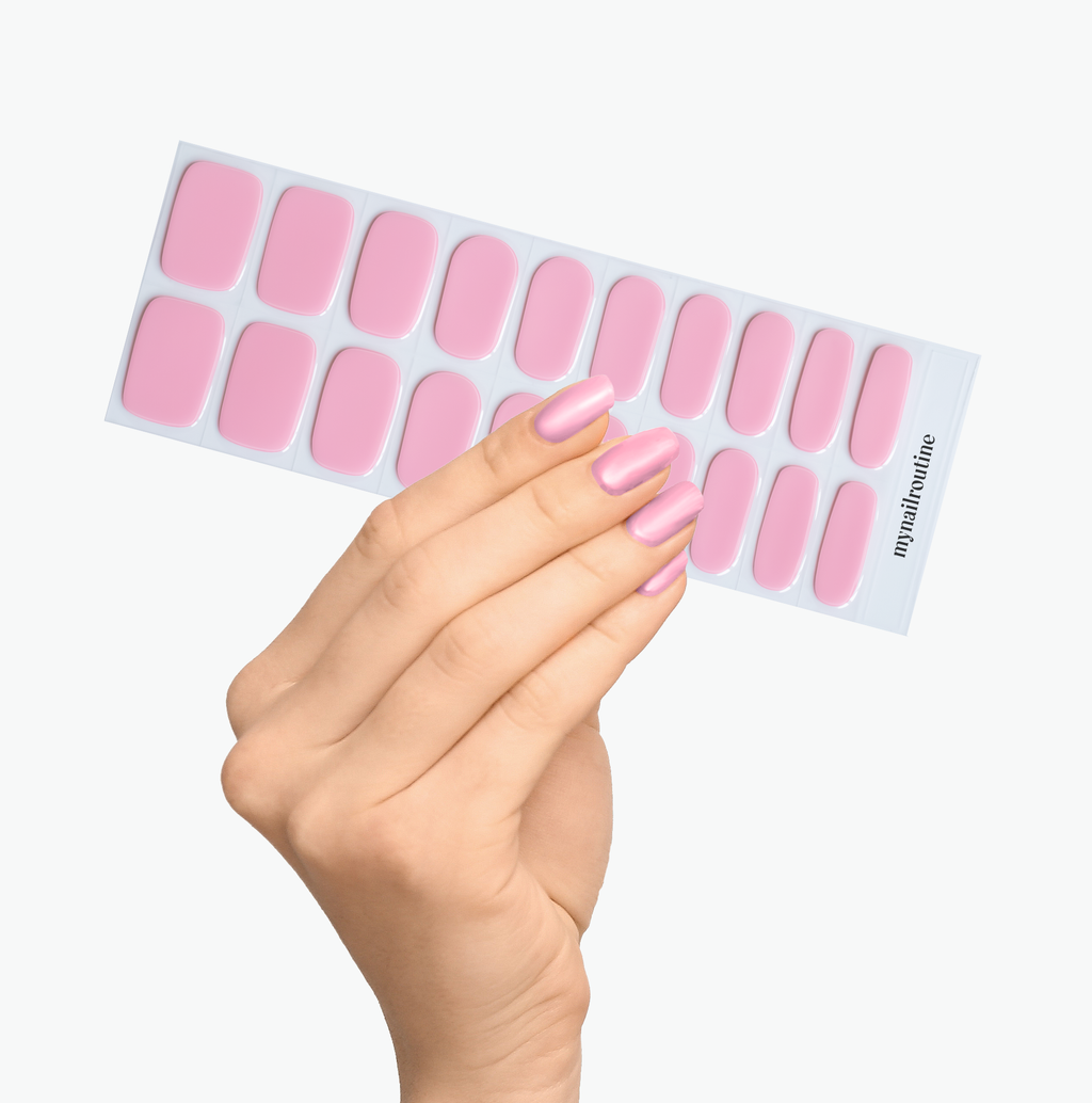 Bubble Pink Gel Stickers